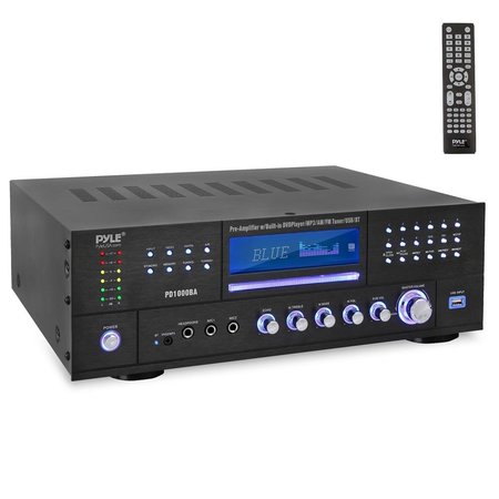 PYLE Bt Audio/Video Rec.Cd/Dvd Am/Fm MP3/Usb, PD1000BA PD1000BA